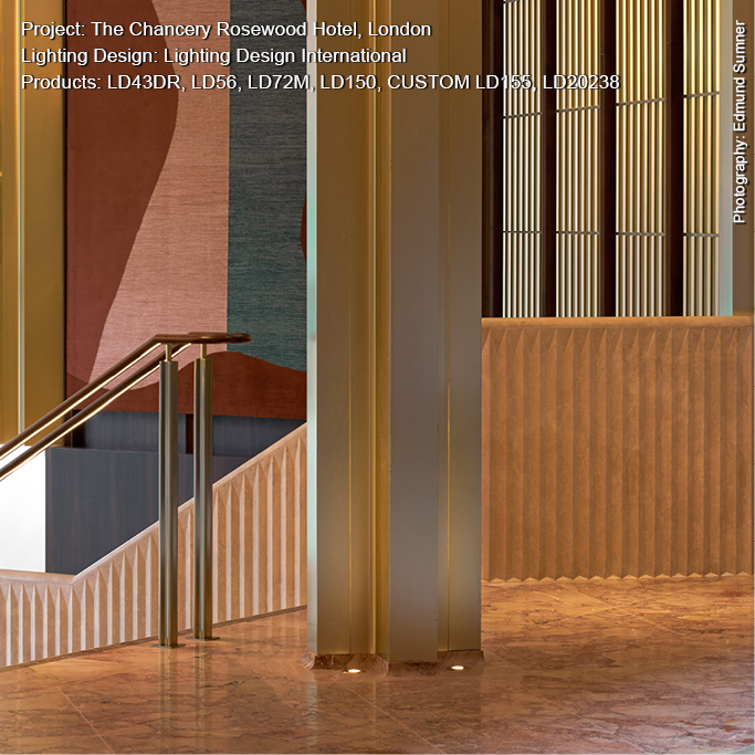The Chancery Rosewood Hotel Lightgraphix Creative Lighting Solutions